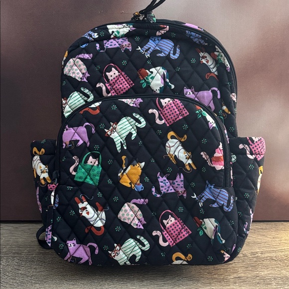 Vera Bradley Handbags - VB Small Backpack - Cats NWT